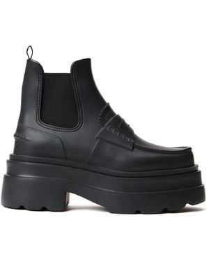 Alexander Wang Carter Paneled Leather Chelsea Boots - Black