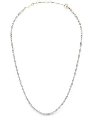 Daniel Wellington Classic Crystal-Embellished Tennis Necklace - White