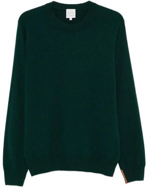 Paul Smith Jersey De Cachemira Con Cuello Redondo - Verde
