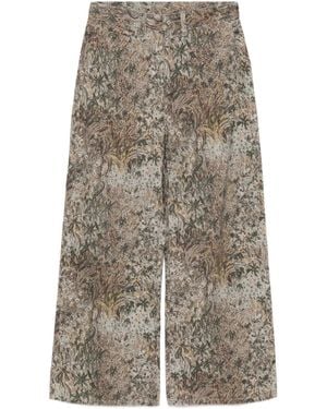 JNBY Graphic-Print Jeans - Natural