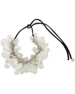 Maria Calderara Chain-Embellished Body Jewellery - Metallic