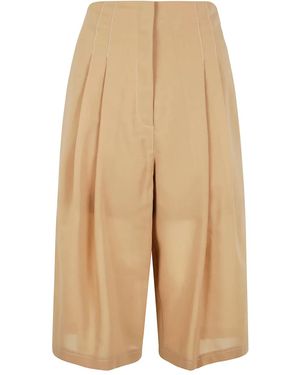 Philosophy Di Lorenzo Serafini Shorts Con Pieghe - Neutro