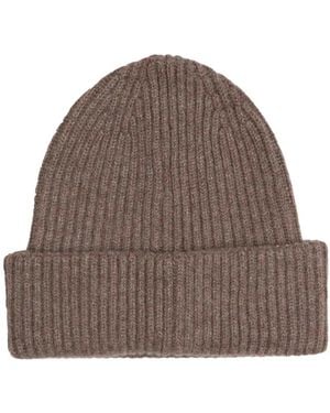 Fedeli Gerippte Beanie - Braun
