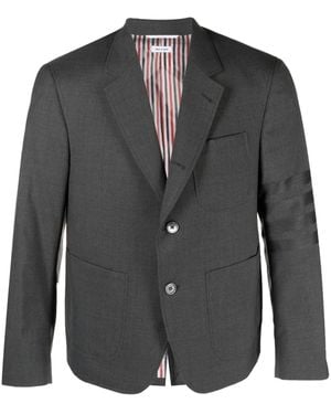 Thom Browne 4-Bar Stripe Jacket - Black