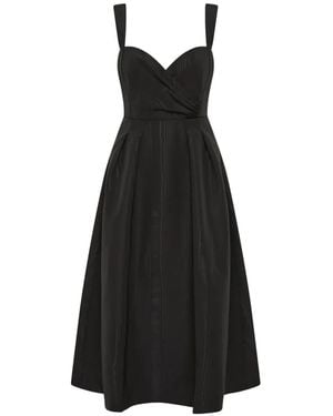 Rebecca Vallance Teles Midi Dress - Black