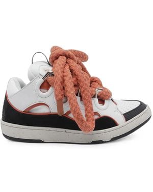 Lanvin Curb Snake Sneakers - Pink