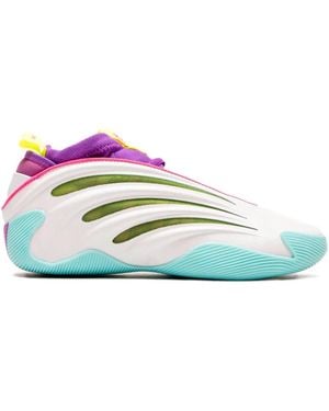 adidas Harden Vol. 9 "white/lucid Lime/lucid Pink" スニーカー - グリーン