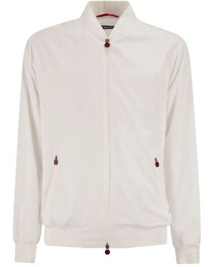 Kiton ジップ スウェットシャツ - ホワイト