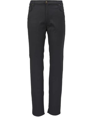 Maurizio Baldassari Button-Fastening Five-Pocket Trousers - Black