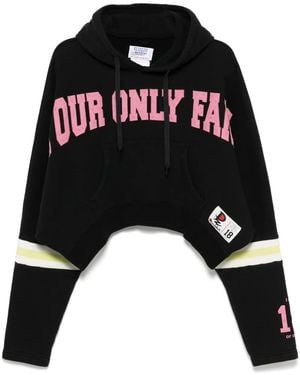 Doublet "Only Fans" Hoodie - Black