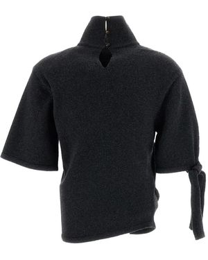 Jacquemus The Fiocco Strickpullover - Schwarz