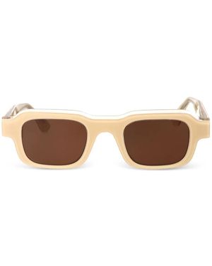 Thierry Lasry Rectangle-Frame Sunglasses - Brown