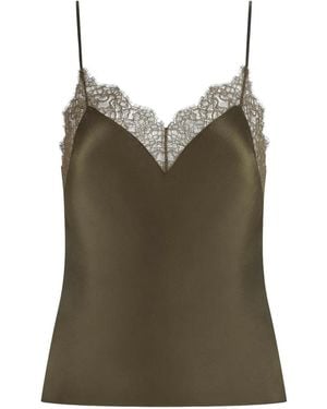 Maison Close Rendez-Vous Camisole - Green