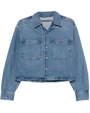 Alexander Wang Chemise Boutonnée - Bleu