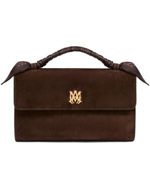 Amiri Long Ma Pochette Bag - Brown