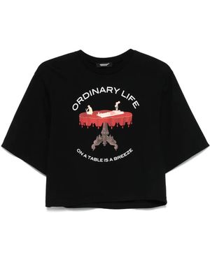 Undercover Graphic-Print T-Shirt - Black