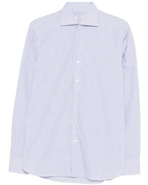 Borriello Striped Shirt - White
