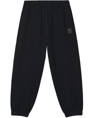 Chocoolate Patch-Detail Track Trousers - Blue