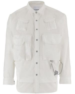 and wander Pocket Shirt - White