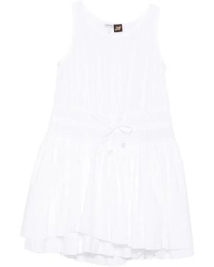 Loewe Vestido Corto Con Cordones De X Paula's Ibiza - Blanco