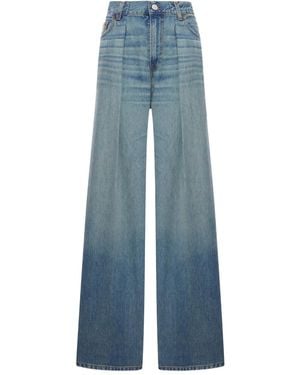 Haikure Candy Pleated Jeans - Blue