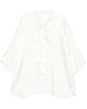 Rick Owens Short-Sleeve Shirt - White