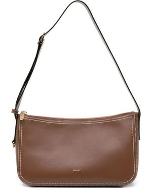 Bally Sac Porté Épaule Easy - Marron