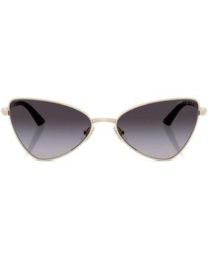Jimmy Choo Cat-Eye-Sonnenbrille - Mettallic