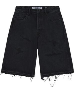 BBCICECREAM Evo Cutoff Denim Shorts - Blue