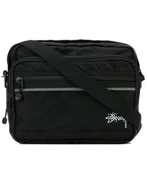 Stussy Diamond Ripstop Shoulder Bag - Black