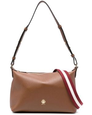 Bally Leather Shoulder Bag - Brown