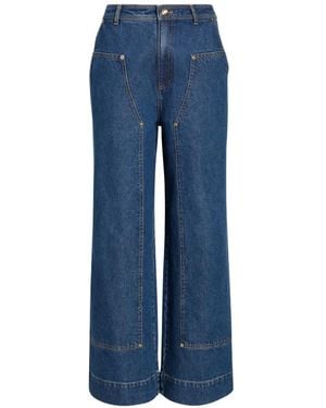 Cinq À Sept Ryker Paneled Jeans - Blue