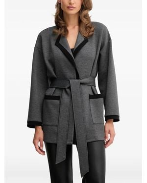 Joseph Ribkoff Belted Jacket - Grey