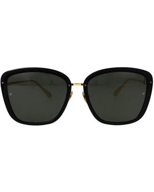 Linda Farrow Anais Sunglasses - Black