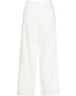 forte_forte Crepe Trousers - White