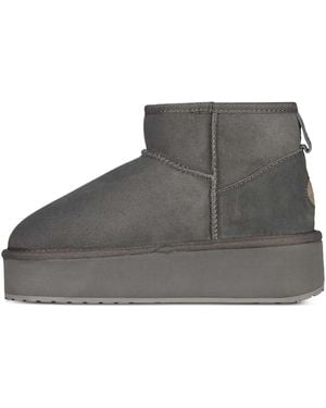 EMU Stivali Con Plateau - Grigio