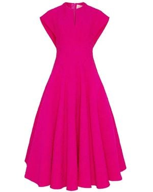 ROKSANDA Rova Midikleid - Pink