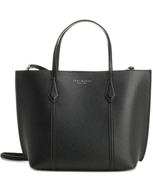 Tory Burch Perry レザーショルダーバッグ - ブラック