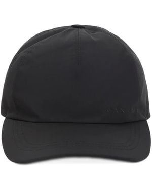Canali Logo Strap Baseball Hat - ブラック