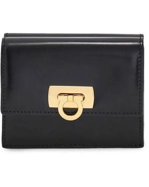 Ferragamo ガンチーニ 財布 - ブラック