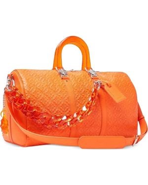 GUAPI Borsone Con Monogramma - Arancione