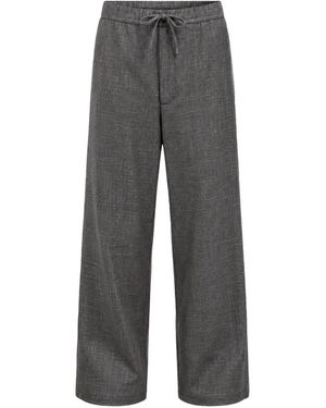 Officine Generale Nilson Drawstring Trousers - Grey