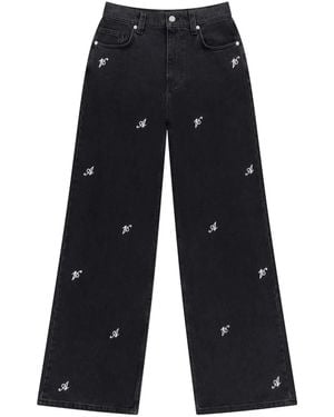 Axel Arigato Clara Wide-Leg Jeans - Blue