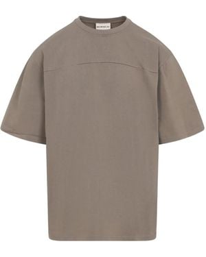 Mordecai T-Shirt mit Streifendetail - Grau