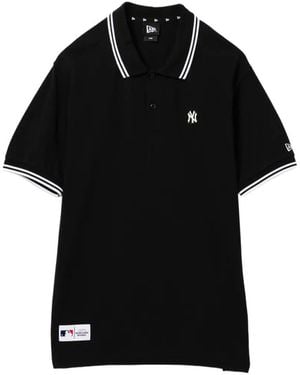 KTZ Logo-Patched Short-Sleeve Polo Shirt - Black
