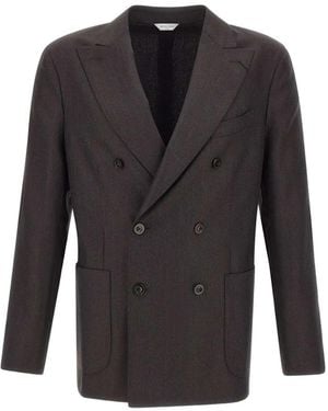 Boglioli 50kjacket ダブルジャケット - ブラック