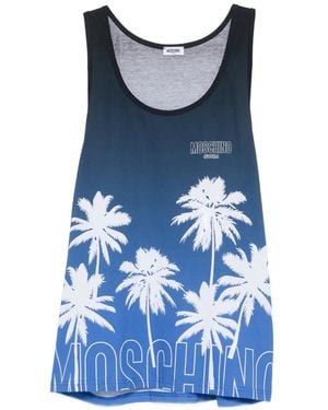 Moschino Printed Vest - Blue