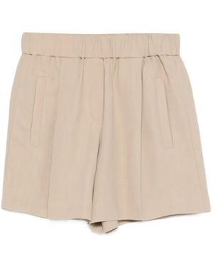 Brunello Cucinelli Pocket Shorts - Natural