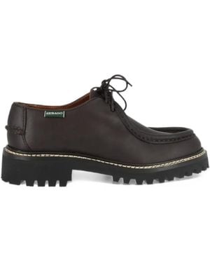 Sebago Opal Lug Leather Loafers - Brown