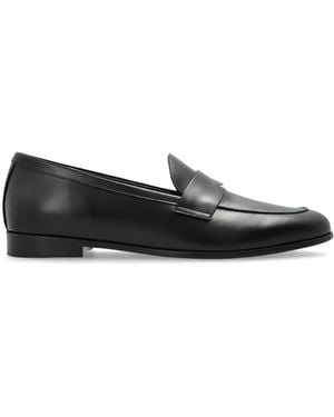 Max Mara M Buckle-Detail Loafers - Black